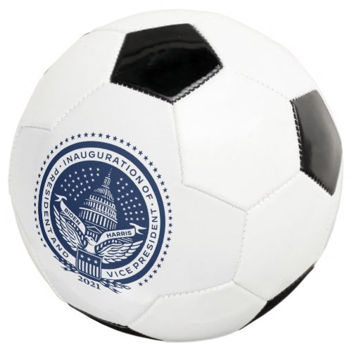 Biden Harris President Inaugural Logo Inauguration Soccer Ball