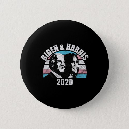 Biden Harris President Trans Pride Flag Joe Kamala Button