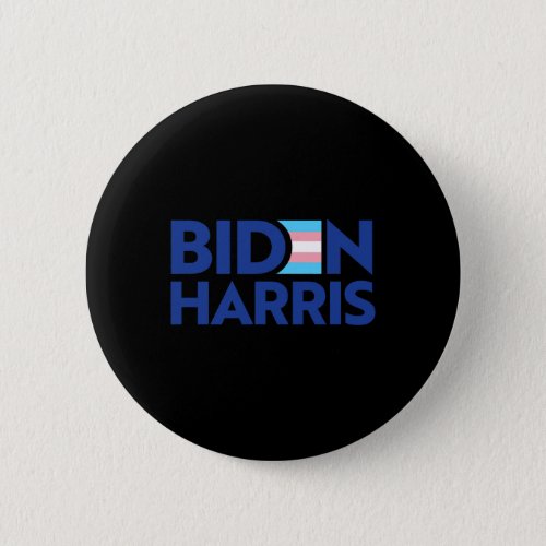 Biden Harris President Trans Pride Flag Joe Kamala Button