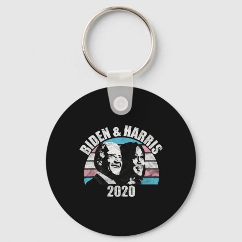 Biden Harris President Trans Pride Flag Joe Kamala Keychain