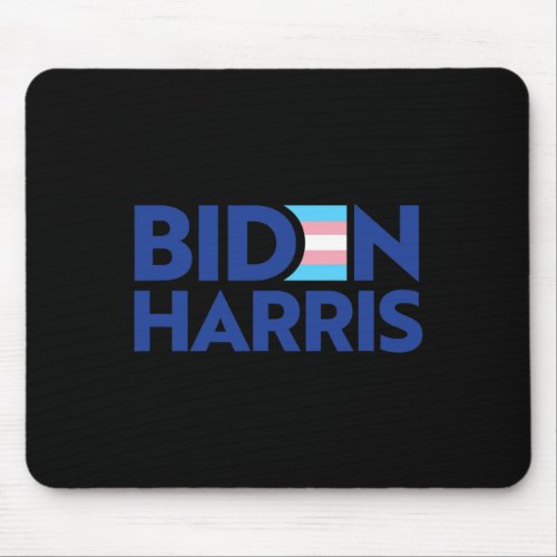 Biden Harris President Trans Pride Flag Joe Kamala Mouse Pad