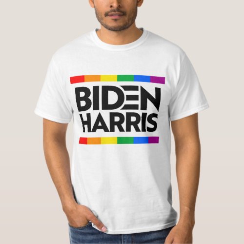 BIDEN HARRIS Pride Block T_Shirt