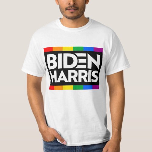 BIDEN HARRIS Pride Block T_Shirt