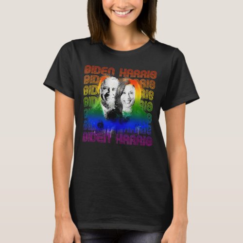 Biden Harris Pride T_Shirt
