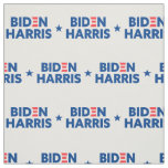 Biden / Harris Star Pattern Blue and White Fabric