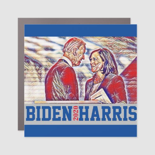 Biden Harris Together 2020 Car Magnet