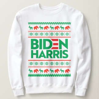 BIDEN HARRIS UGLY CHRISTMAS SWEATER (Green)