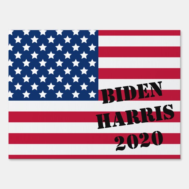 Biden Harris USA Election 2020 Sign (Front)