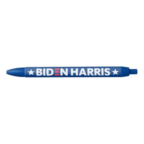 Biden  Harris White Stars Blue Ink Pen