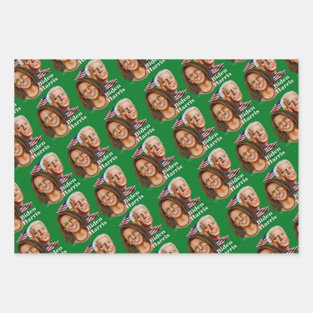 Biden Harris wrapping paper (Front 2)