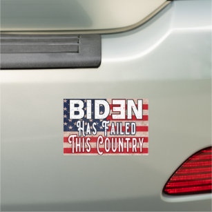 Biden Has Failed This Country, Anti Biden Car Magnet