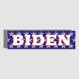 Biden in Large Letters Political Car Magnet