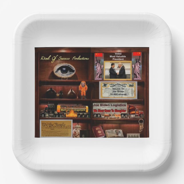 Biden industries paper plates (Front)