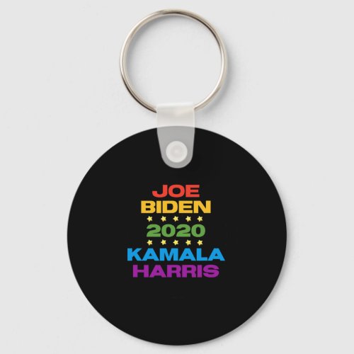 Biden Kamala Harris 2020 Election Campaign Peace S Keychain