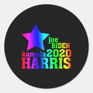 Biden Kamala Harris 2020 Liberal Democrat Election Classic Round Sticker