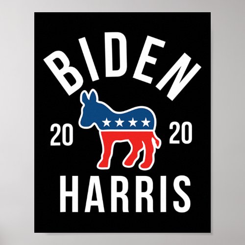 Biden Kamala Harris 2020 Vintage Style 1  Poster