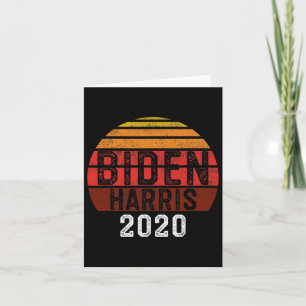 Biden Kamala Harris 2020 Vote Democrat  Card