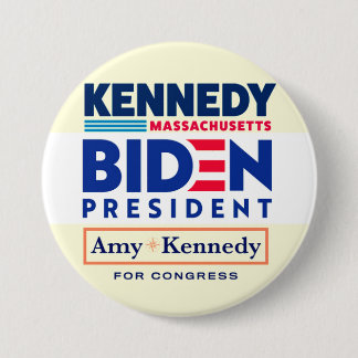 Biden -- Kennedy Coattails Button