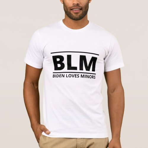 Biden Loves Minors T_Shirt