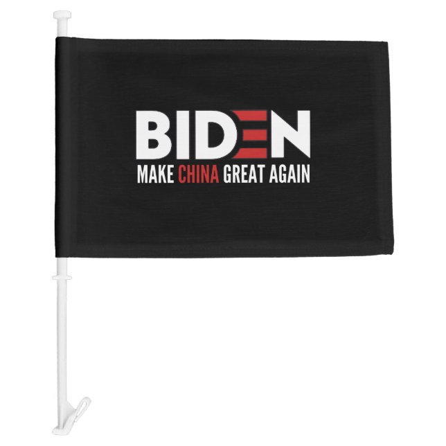biden Make China Great Again Car Flag (Front)