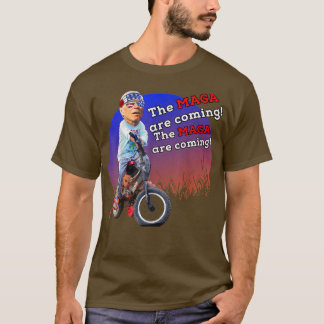 Biden Midnight Ride MAGA Are Coming Adult Costume  T-Shirt