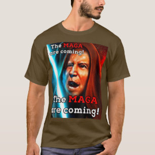 Biden Midnight Ride MAGA Are Coming Adult Costume  T-Shirt