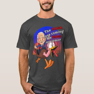 Biden Midnight Ride MAGA Are Coming Adult Costume T-Shirt