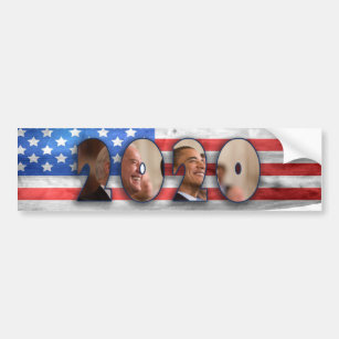 Biden Obama 2020 Democratic Political Bumper Sticker