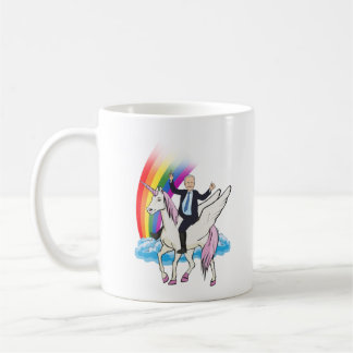 Biden on a Unicorn Coffee Mug
