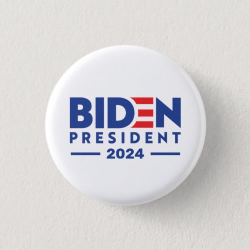 Biden President 2024 Election Button