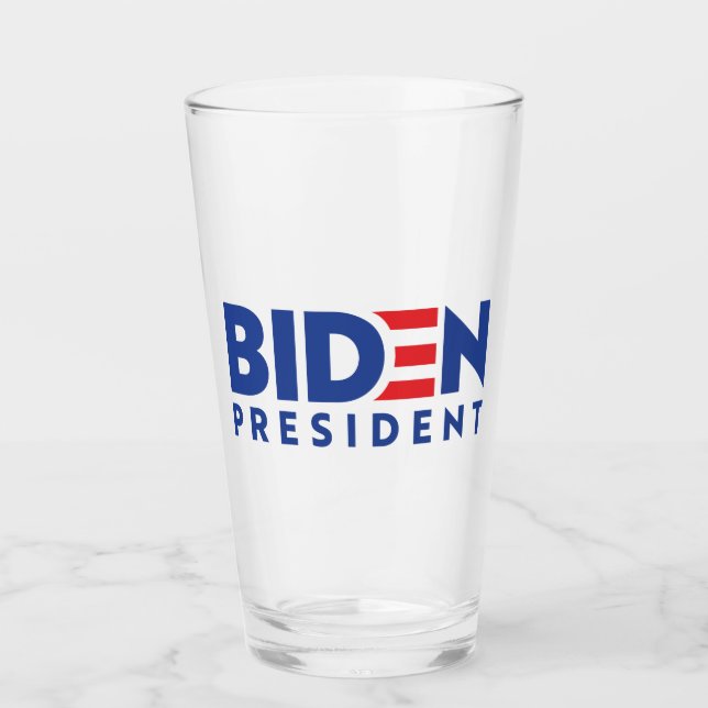 Biden President Glass (Front)