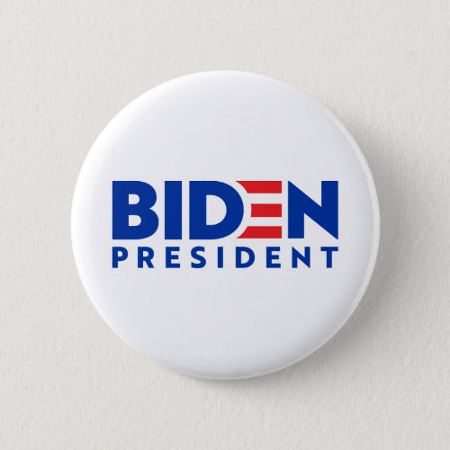 Biden President Logo Button