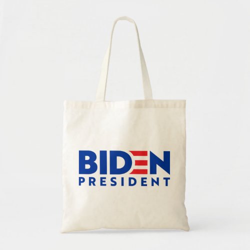 Biden President Logo Tote Bag