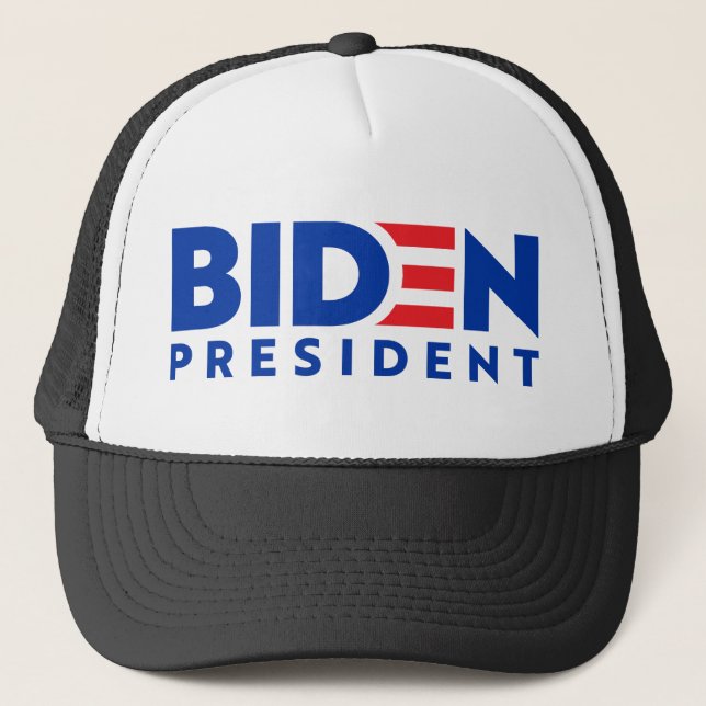 Biden President Logo Trucker Hat (Front)