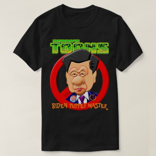 BIDEN PUPPET MASTER _ PRESIDENT XI T_Shirt