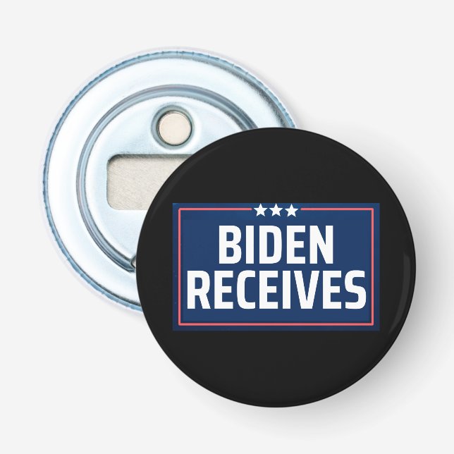 Biden Receives Bottle Opener (Front)