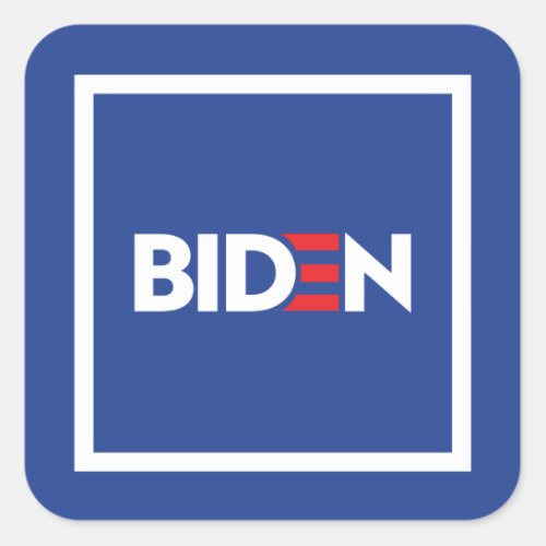 Biden  square sticker