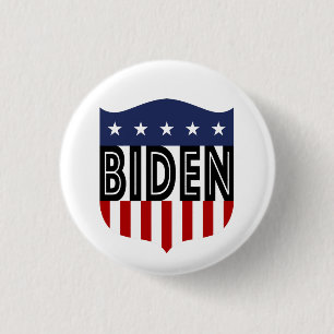 BIDEN stars and stripes Button