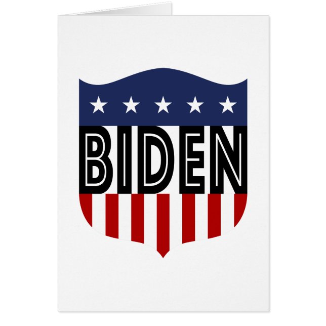 BIDEN stars and stripes Cards (Front)
