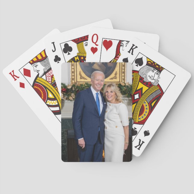 Biden State of the Christmas Union Address   Poker Cards (Back)