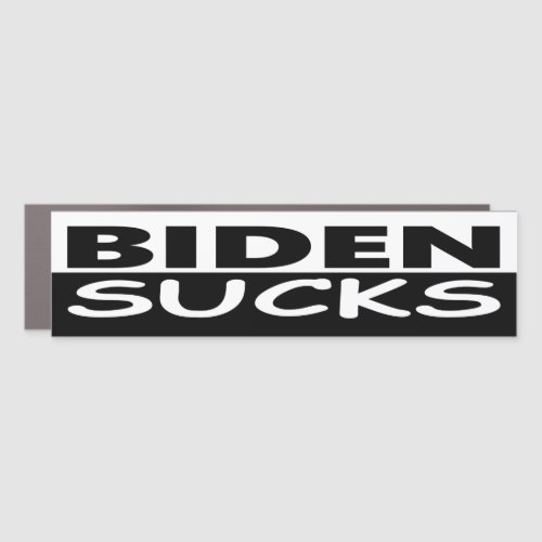 Biden Sucks Car Magnet