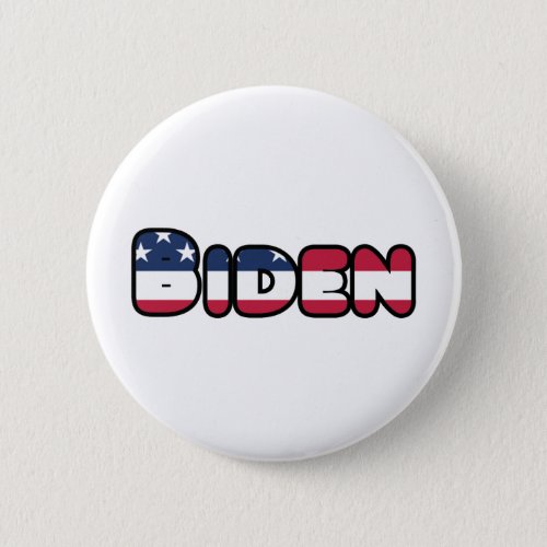 Biden Support US Election President 2020 Button