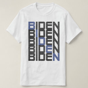 BIDEN text stacks T-Shirt
