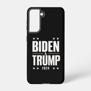 Biden Trump 2024 Funny Election Presidential VP Samsung Galaxy S21 Case