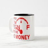 Biden Voters Owe Me Gas Money  #USAPatriotGraphics Two-Tone Coffee Mug (Front Left)