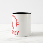 Biden Voters Owe Me Gas Money  #USAPatriotGraphics Two-Tone Coffee Mug (Center)