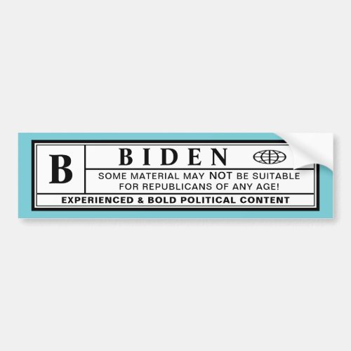 Biden Warning Label