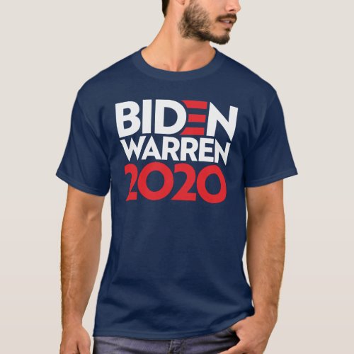 BIDEN  WARREN 2020 T_Shirt