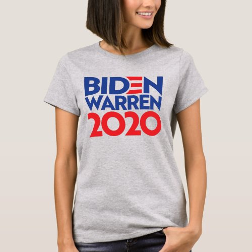 BIDEN  WARREN 2020 T_Shirt