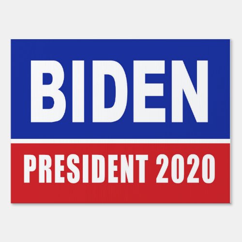 Biden Yard Sign